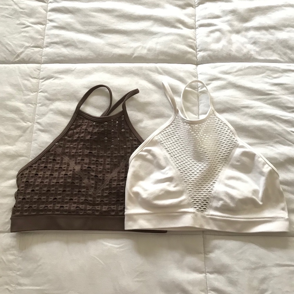 2 wireless Victoria Sport Racerback Sport Bra sz S